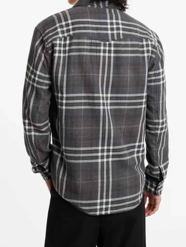 Tops>John Varvatos DALE SHIRT DKSTEELHTR