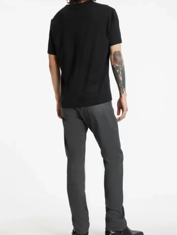 Jeans & Pants>John Varvatos DANTE STUDDED JEANS DKSTEELHTR