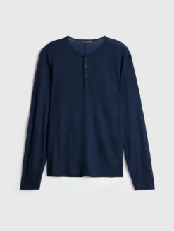 Tops>John Varvatos DANVILLE HENLEY PACIFIC