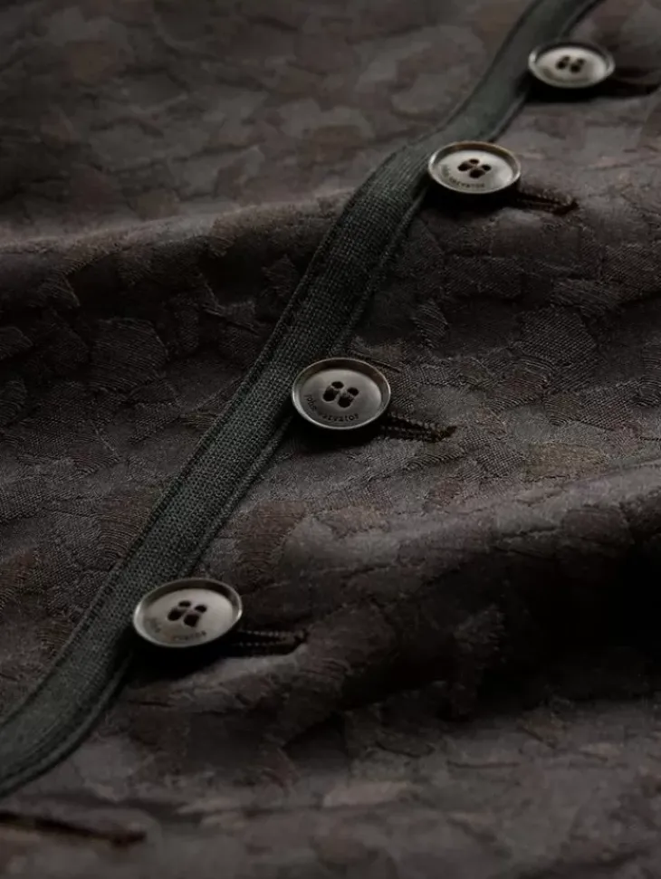Suit Jackets>John Varvatos DAVIE VEST CHARCOALGREY