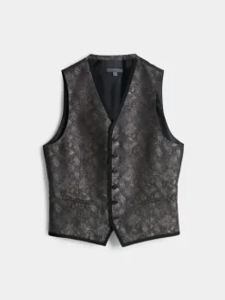 Leather & Outerwear|Tops>John Varvatos DAVIE VEST ALMOND