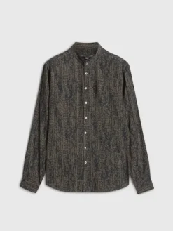Shirts>John Varvatos DORA SHIRT LTBROWN