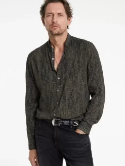 Shirts>John Varvatos DORA SHIRT LTBROWN