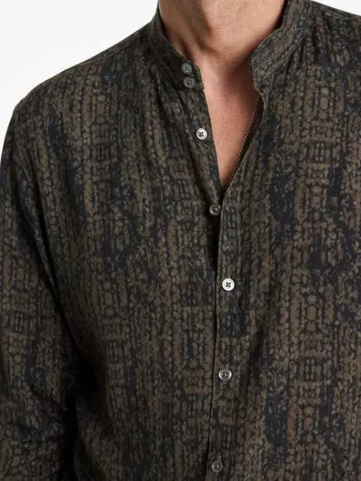 Shirts>John Varvatos DORA SHIRT LTBROWN