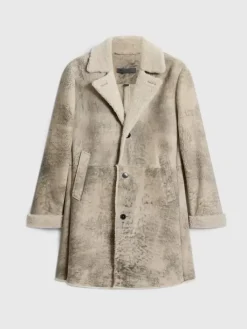 Coats And Jackets|Leather Jackets>John Varvatos DUNCAN COAT CORK