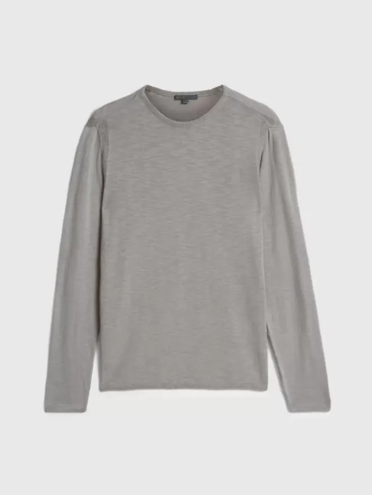Tops>John Varvatos ELI CREW MEDGREY