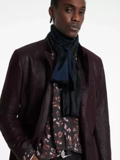 Scarves & Ties>John Varvatos ELLA SCARF CHOCOLATE