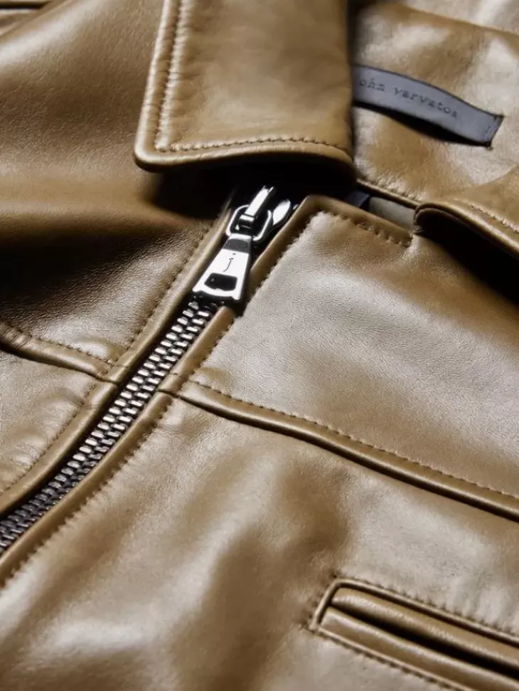 Leather & Outerwear|Tops>John Varvatos ELTON JACKET BROWN