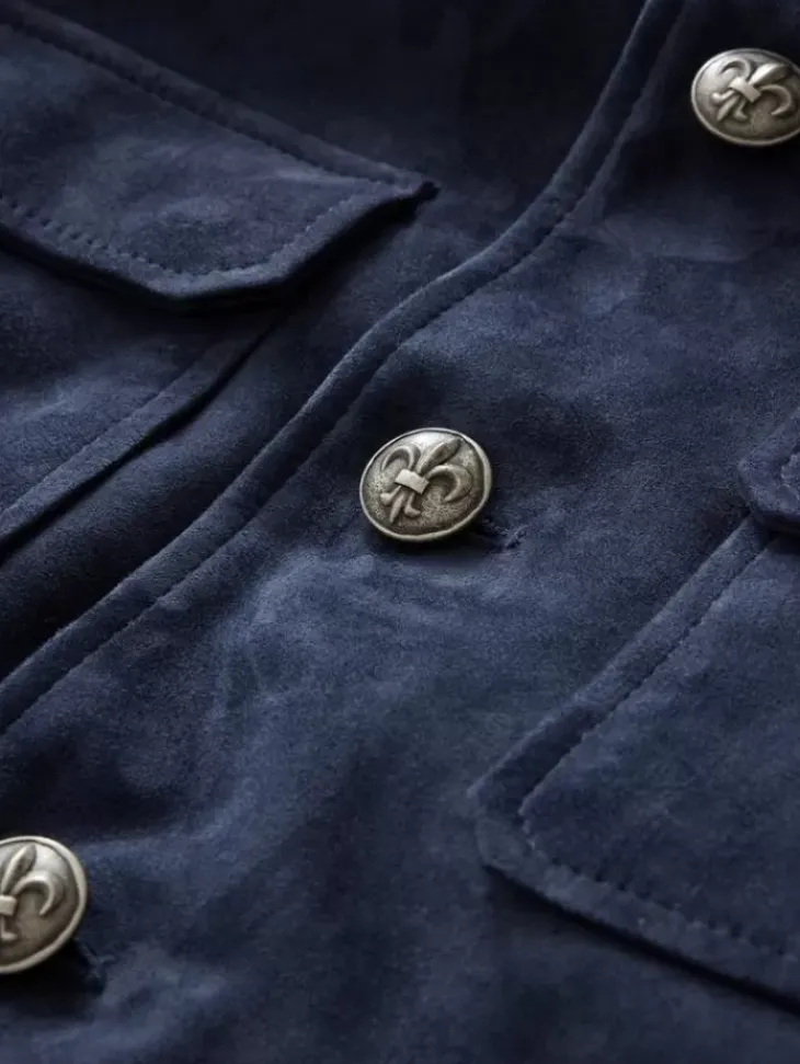 Tops>John Varvatos ENGLEMORE JACKET NAVY