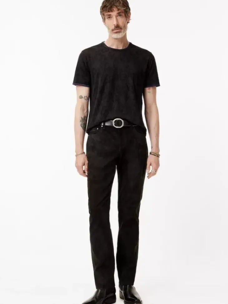 Pants>John Varvatos ETON PANTS BLACK
