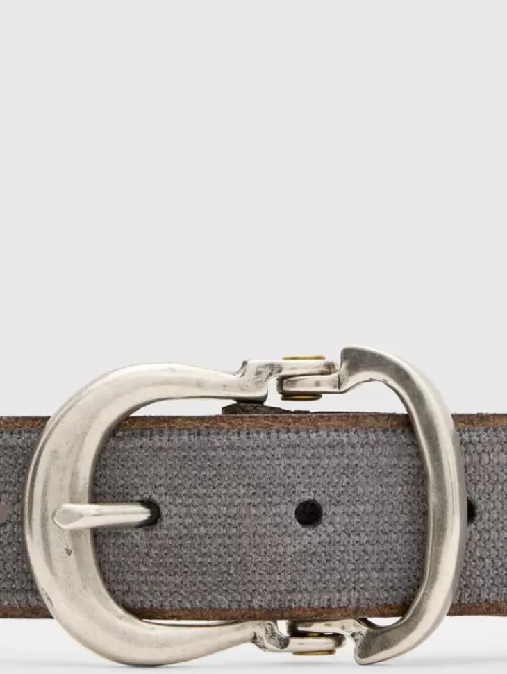 Belts|Leather Belts>John Varvatos FILMORE BELT ASH