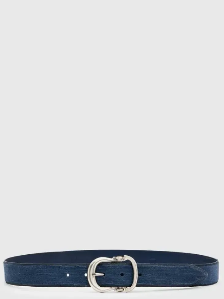 Belts|Leather Belts>John Varvatos FILMORE BELT HAZYBLUE