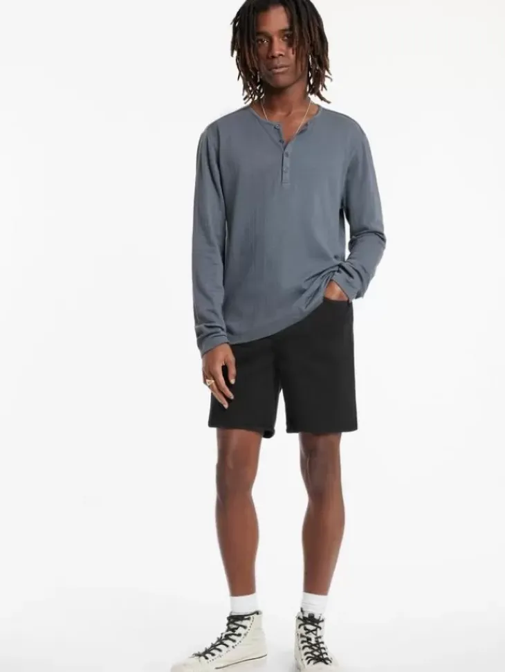 Jeans & Pants>John Varvatos GARRY SHORTS BLACK