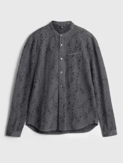 Tops>John Varvatos GLENN SHIRT GREYSTONE