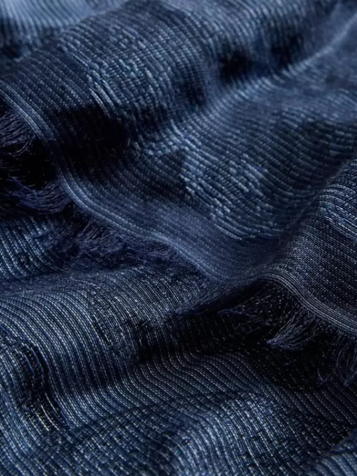 Scarves & Ties>John Varvatos GOWER SCARF COBALT