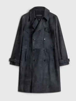 Coats And Jackets|Leather Jackets>John Varvatos HACKNEY COAT INDIGO