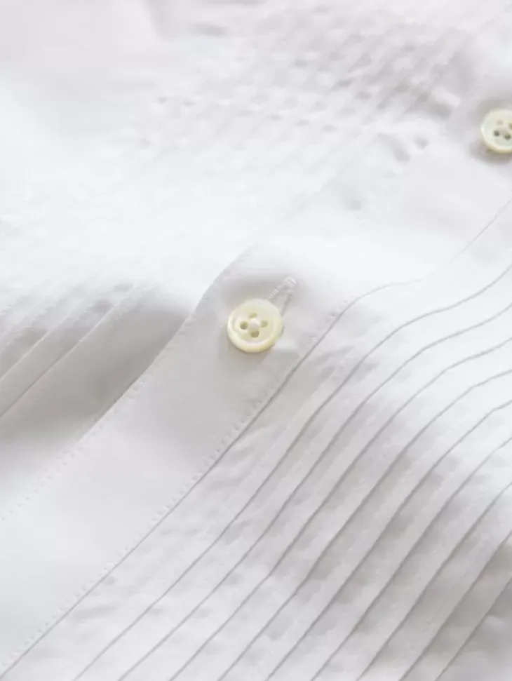Shirts>John Varvatos HANOVER SHIRT WHITE
