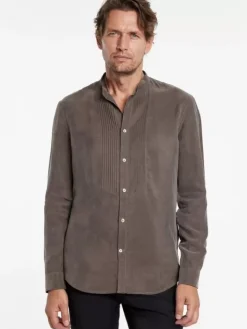 Shirts>John Varvatos HANOVER SHIRT OLDBARK