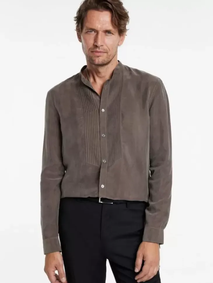 Shirts>John Varvatos HANOVER SHIRT OLDBARK