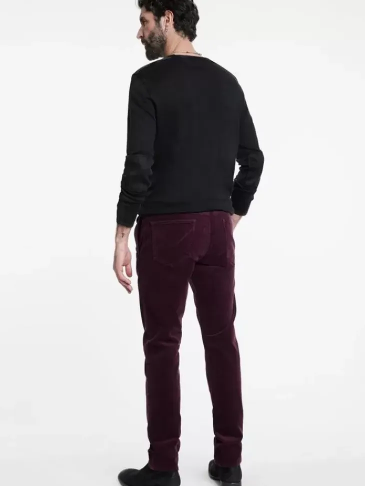 Pants|Jeans>John Varvatos HANS HYBRID JEAN PANT DARKPLUM