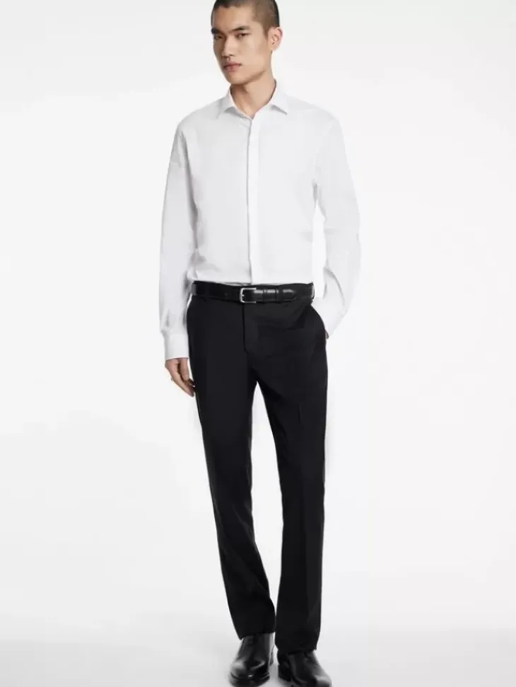 Shirts>John Varvatos HENDRIX DRESS SHIRT WHITE