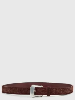 Belts|Leather Belts>John Varvatos HOUSTON WESTERN BELT PORT