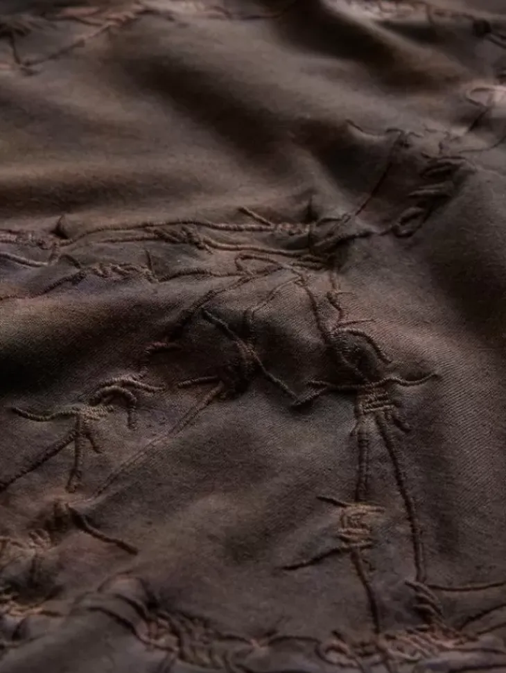 Tops>John Varvatos INK PEACE TEE MAUVEWOOD