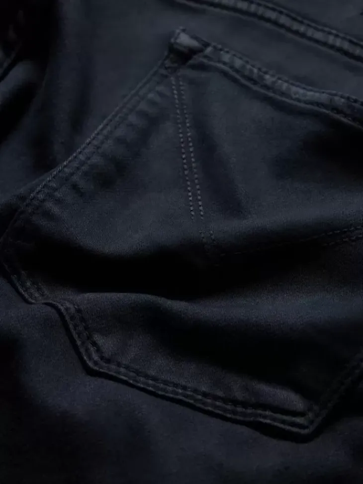 Jeans>John Varvatos J701 - BLACK WEFT ECLIPSE