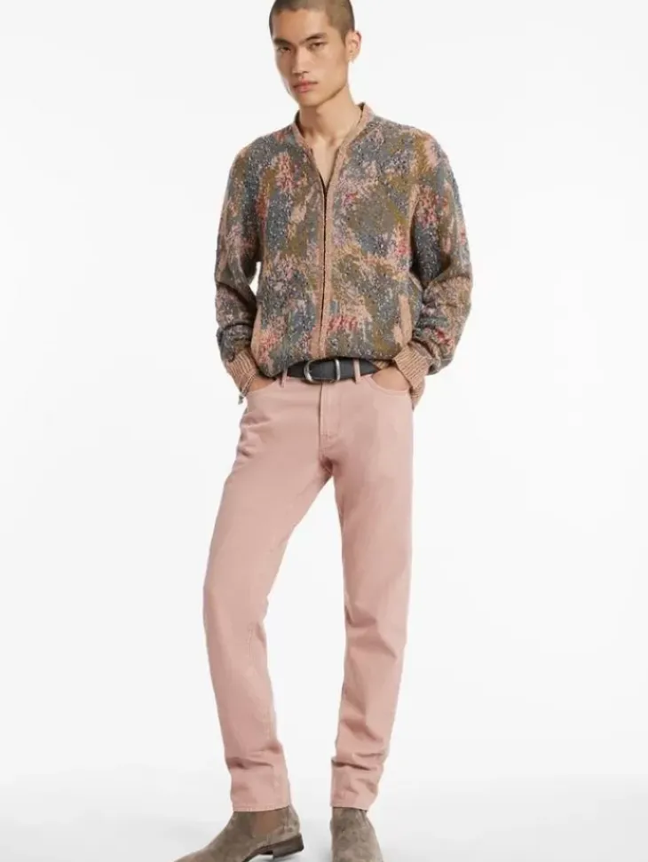 Jeans & Pants>John Varvatos J702 - MERRICK WASH BARNRED
