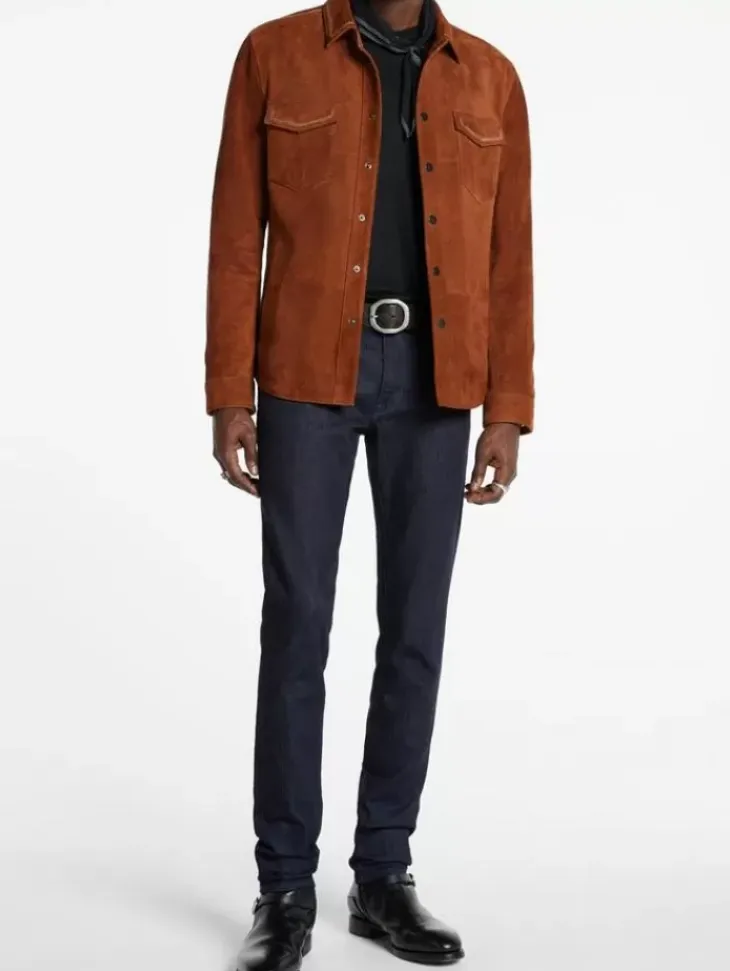 Jeans & Pants>John Varvatos J703 - PETER WASH BLUEBLACK