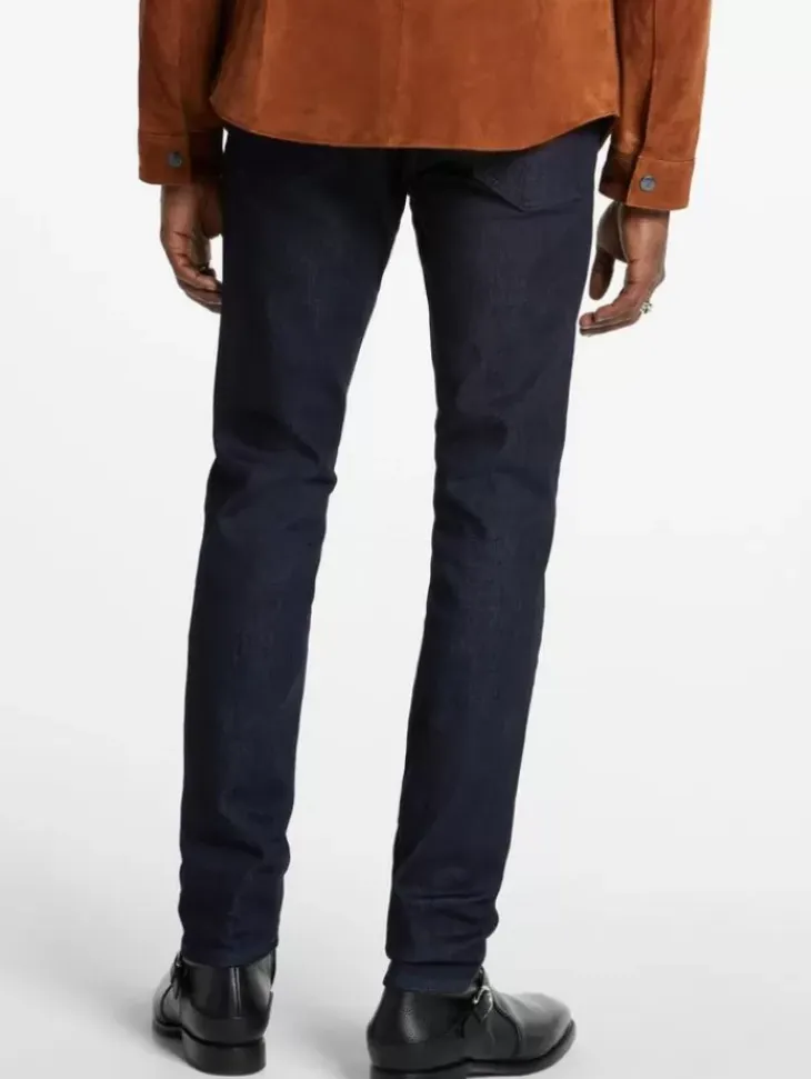 Jeans & Pants>John Varvatos J703 - PETER WASH BLUEBLACK