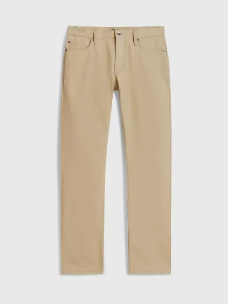 Jeans & Pants>John Varvatos J701 - SELVEDGE JEANS LIGHTKHAKI