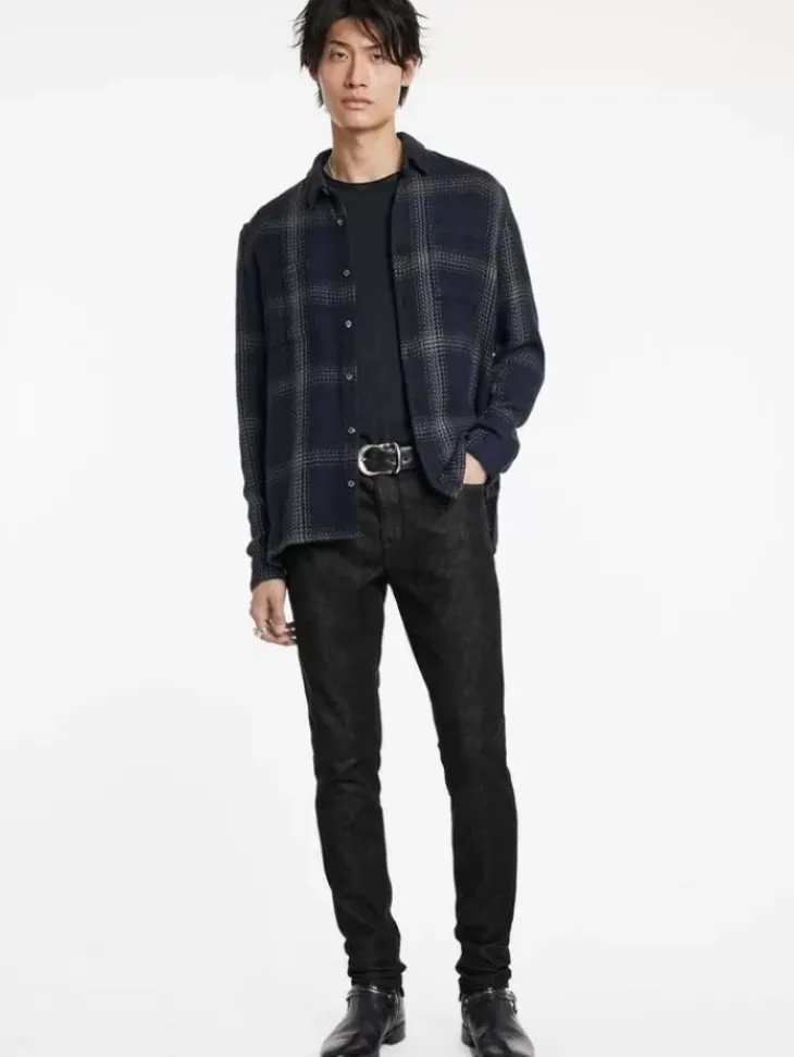 Jeans>John Varvatos J704 - TAPERED FIT DARKGREY