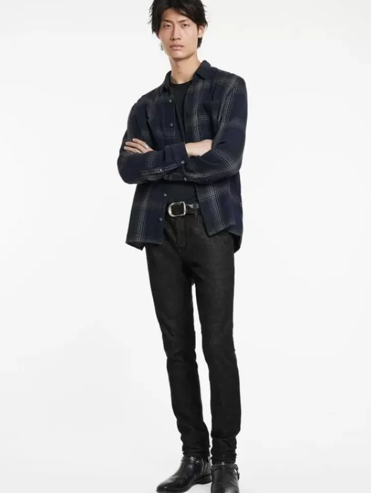 Jeans>John Varvatos J704 - TAPERED FIT DARKGREY