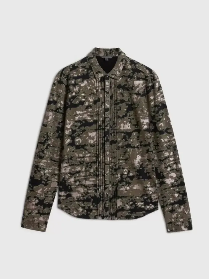 Shirts>John Varvatos JACKSON SHIRT BROWN