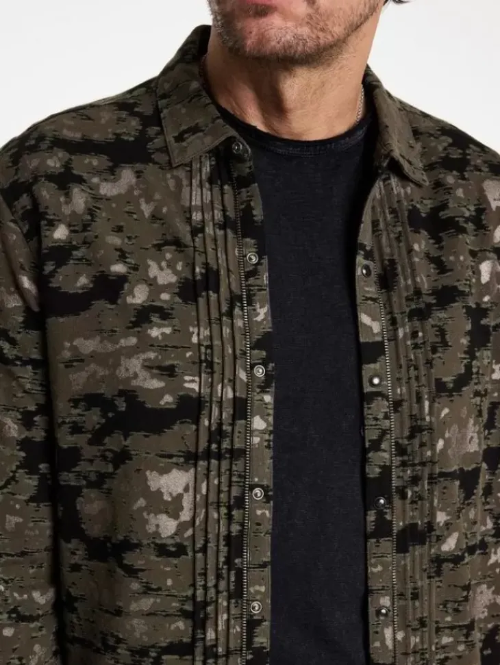 Shirts>John Varvatos JACKSON SHIRT BROWN