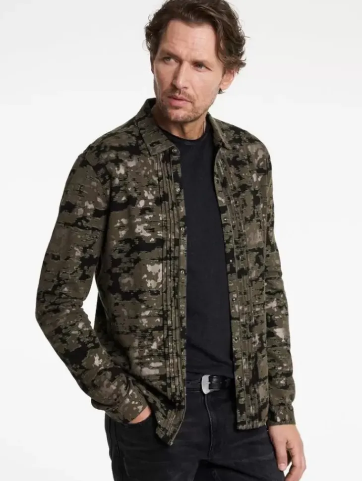 Shirts>John Varvatos JACKSON SHIRT BROWN