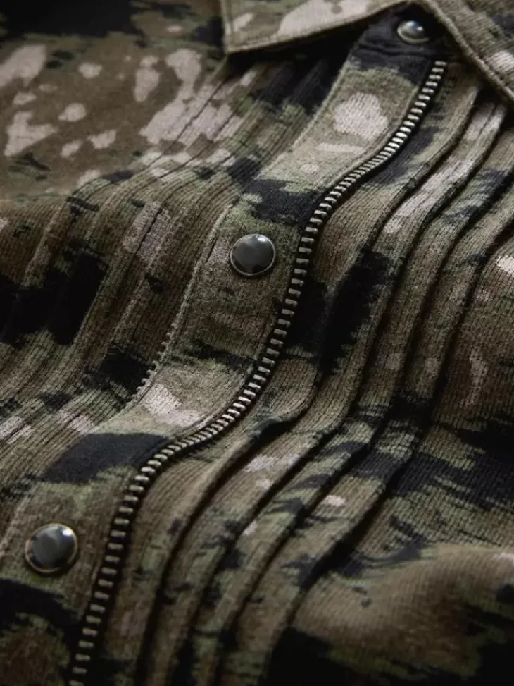 Shirts>John Varvatos JACKSON SHIRT BROWN