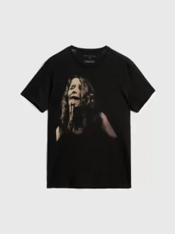 Graphic Tees>John Varvatos JANIS JOPLIN TEE BLACK
