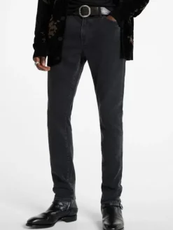 Jeans & Pants>John Varvatos J704-TAPERED FIT BLUEBLACK