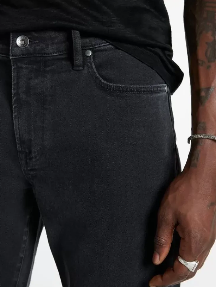 Jeans & Pants>John Varvatos J704-TAPERED FIT BLUEBLACK
