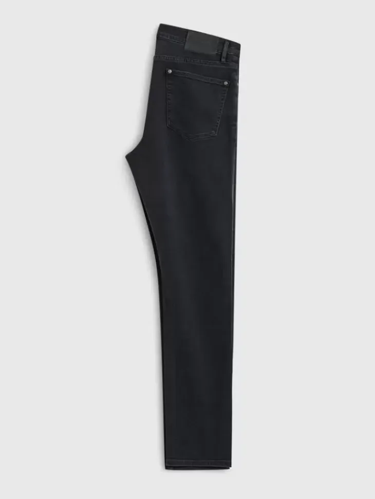 Jeans & Pants>John Varvatos J704-TAPERED FIT BLUEBLACK