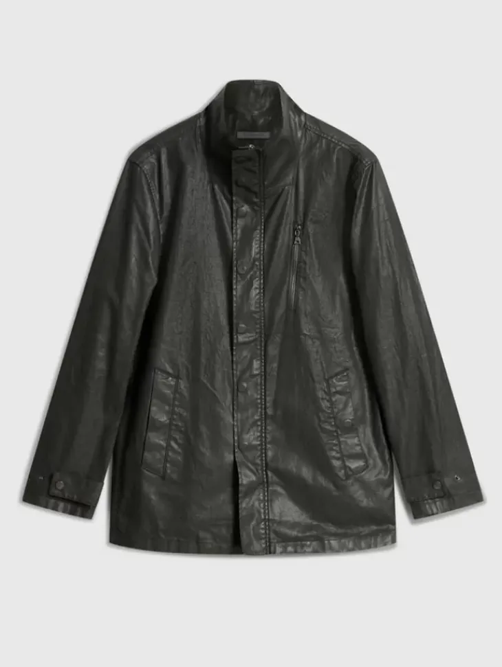 Leather & Outerwear|Tops>John Varvatos KARA JACKET TEAKWOOD