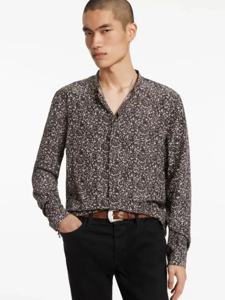 Tops>John Varvatos KEELER SHIRT EARTH