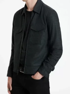 Tops>John Varvatos LANDON JACKET MOSS