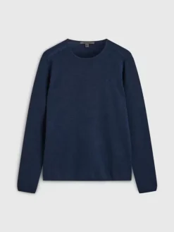 Tops>John Varvatos LEIRA CREWNECK SWEATER DARKBLUE