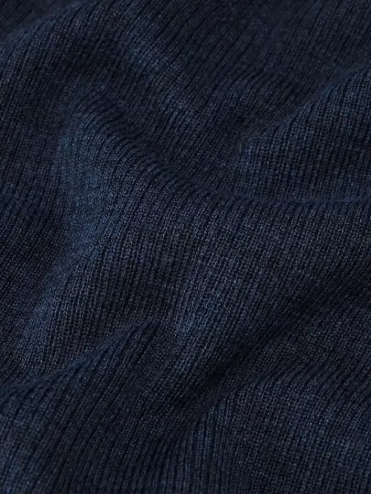 Tops>John Varvatos LEIRA CREWNECK SWEATER DARKBLUE
