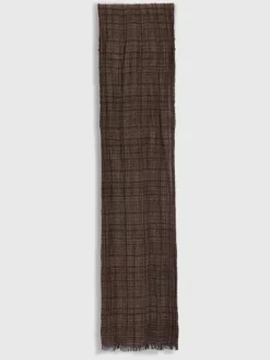 Shoes & Accessories>John Varvatos LENAPE SCARF CHARCOAL
