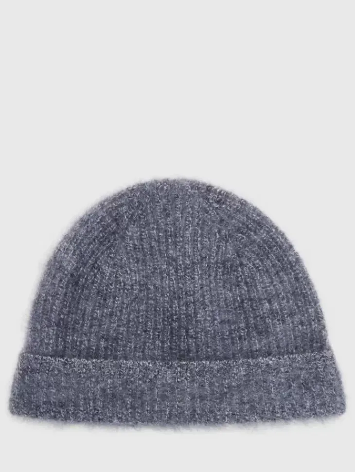 Shoes & Accessories>John Varvatos LENOIR BEANIE BLACK/WHITE
