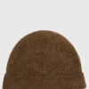 Shoes & Accessories>John Varvatos LENOIR BEANIE DEEPOLIVE